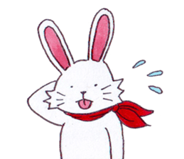 Benny the Naive Bunny sticker #13496426