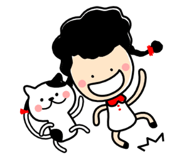 Kitty,Doggie and Me sticker #13496990