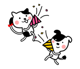 Kitty,Doggie and Me sticker #13497002