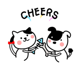 Kitty,Doggie and Me sticker #13497004