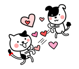 Kitty,Doggie and Me sticker #13497012