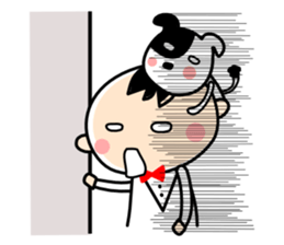 Kitty,Doggie and Me sticker #13497021