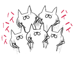 cat or dog?! sticker #13497082