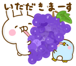 Rabbit Usahina with penpen 9 sticker #13497440