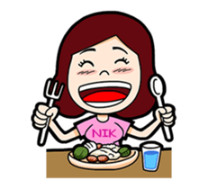 Nik animate English 1 sticker #13497571