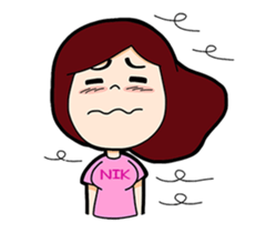 Nik animate English 1 sticker #13497572