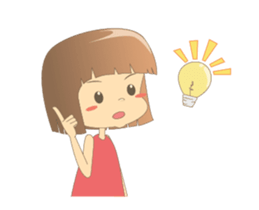 Cute girl Talia Animated! sticker #13497747