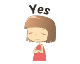 Cute girl Talia Animated! sticker #13497756