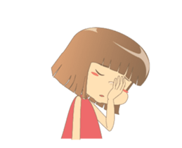 Cute girl Talia Animated! sticker #13497757