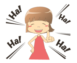 Cute girl Talia Animated! sticker #13497764