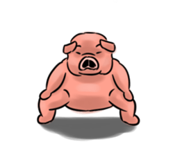 I'm pig.What are you? sticker #13498316