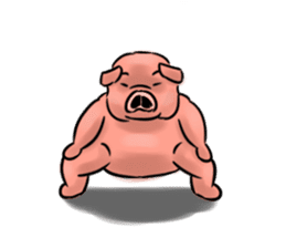 I'm pig.What are you? sticker #13498316