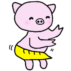 Hula oink Girl vol.5 Yellow skirt ver.