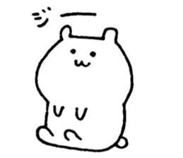 white bears !!! sticker #13498913