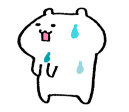 white bears !!! sticker #13498915