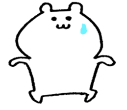 white bears !!! sticker #13498916