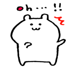 white bears !!! sticker #13498922