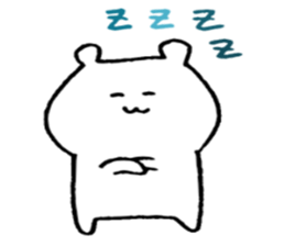 white bears !!! sticker #13498940