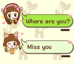 Mimamo sweety(EN) sticker #13499865