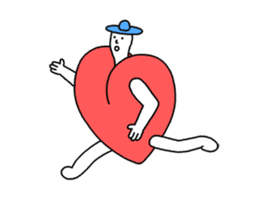 dorodoro ver .9 / heartman sticker #13500051