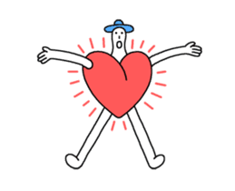 dorodoro ver .9 / heartman sticker #13500052