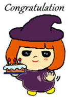 happy halloween by kk sticker #13500463