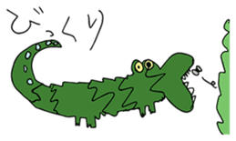 Animals for relaxing chat by Mii-7 sticker #13500550