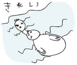 Animals for relaxing chat by Mii-7 sticker #13500552