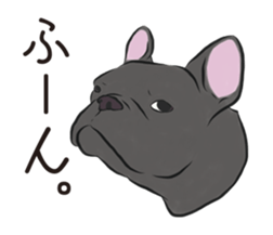 We are French Bulldog. sticker #13501418