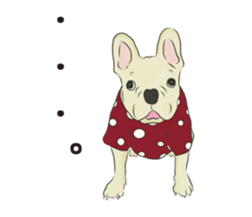We are French Bulldog. sticker #13501420