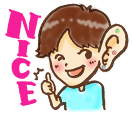 Ear key point&fencing sticker #13501878