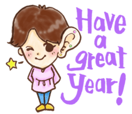 Ear key point&fencing sticker #13501888