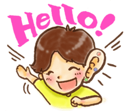 Ear key point&fencing sticker #13501896