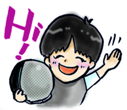 Ear key point&fencing sticker #13501907