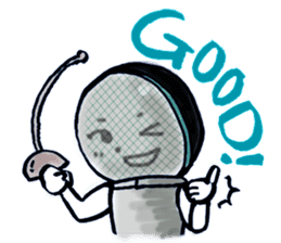 Ear key point&fencing sticker #13501909