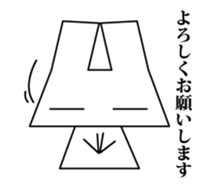 Monochrome rabbits sticker #13502061