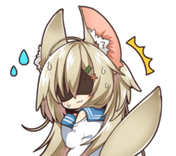 Fennec Girl sticker #13502081