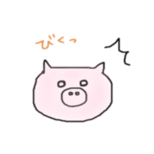 bangs and rabbit sticker #13502125