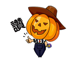 B&B Happy Halloween sticker #13502782