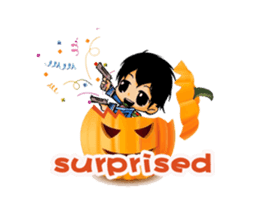 B&B Happy Halloween sticker #13502787