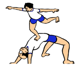 everything!set gymnastics sticker #13502822