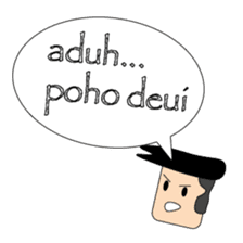 Sundanese Language Emoticons sticker #13502982