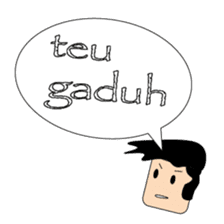 Sundanese Language Emoticons sticker #13502985