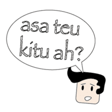 Sundanese Language Emoticons sticker #13502989