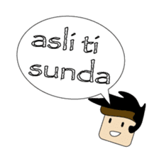 Sundanese Language Emoticons sticker #13502999