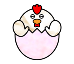 Animals which are an egg sticker #13503624