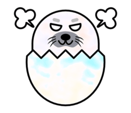 Animals which are an egg sticker #13503626