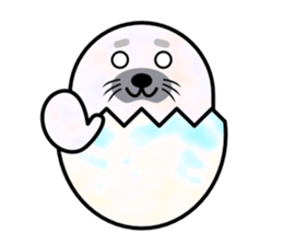 Animals which are an egg sticker #13503628