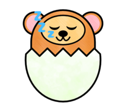 Animals which are an egg sticker #13503630