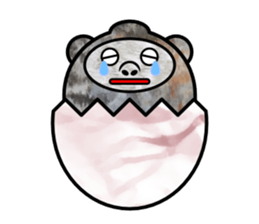 Animals which are an egg sticker #13503634